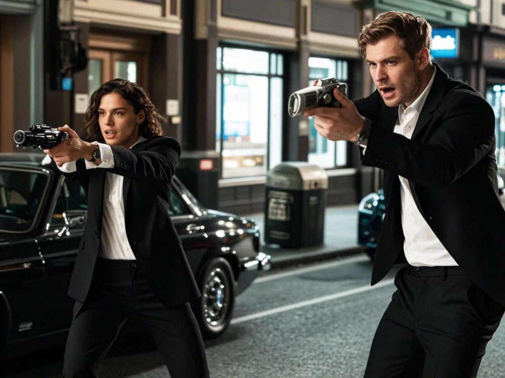 Dynamic Duo: Chris Hemsworth and Tessa Thompson in MIB International